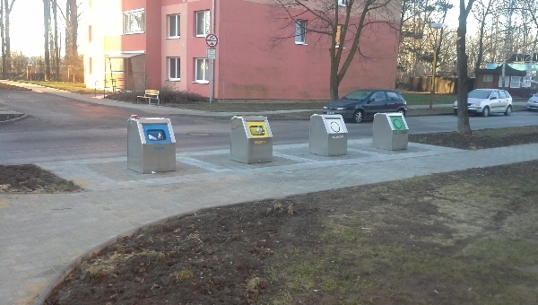 Revitalizace sídliště Družba a chodníky v Hulíně