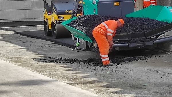 28.04.2022 - SÚS je nově připravena na pokládku živičných povrchů