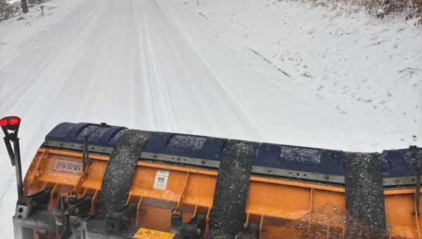 25.11.2025 - Zimní údržba na Kroměřížsku začala víkendem 22. a 23. listopadu