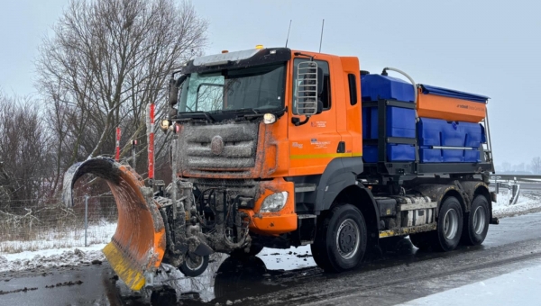 20.01.2026 - Naježděné tisíce kilometrů a stovky tun posypu, to byla první půle ledna